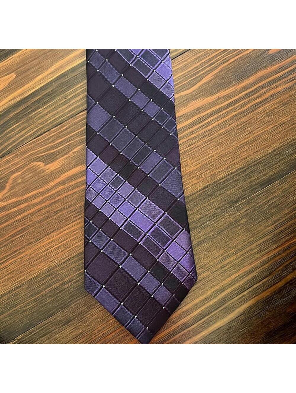 Murano | Men’s Purple Dress Tie | 3.25" Wide | 0484